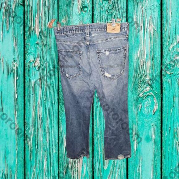 Hollister Jeans Men's Size 32/30 Distressed (F86) - Picture 2 of 4